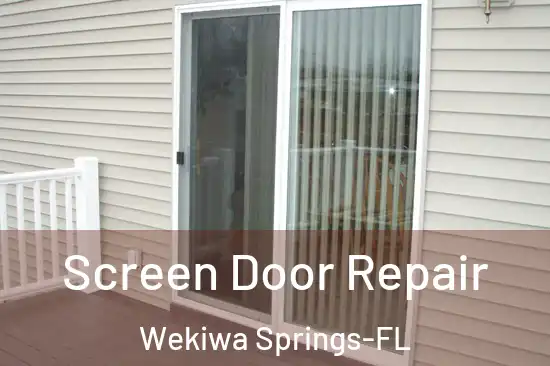  Screen Door Repair Wekiwa Springs-FL